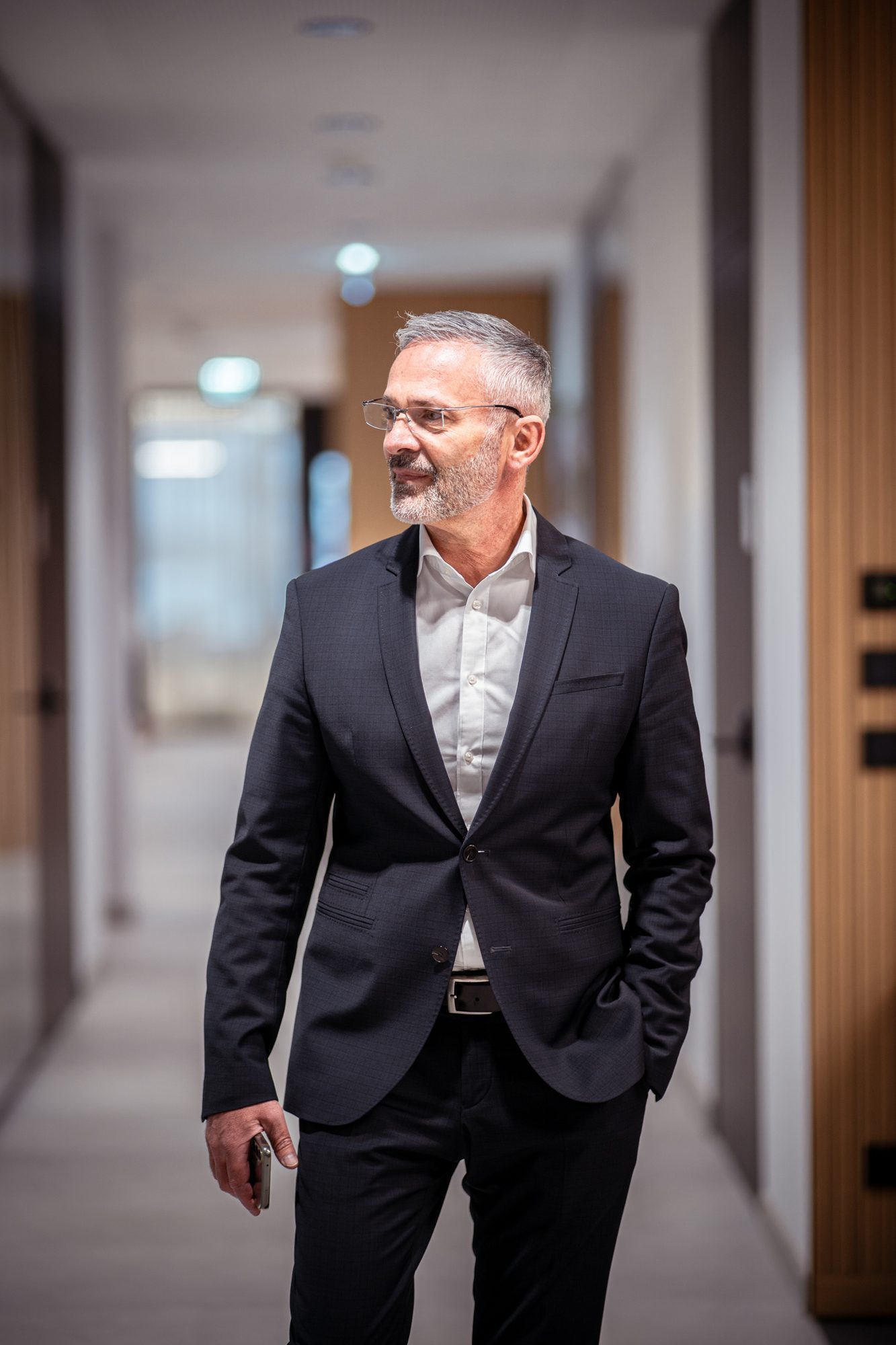 Businessportrait eines Geschäftsführers